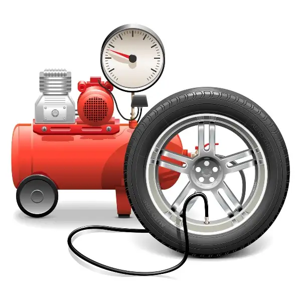 sprężarka do koła samochodowego